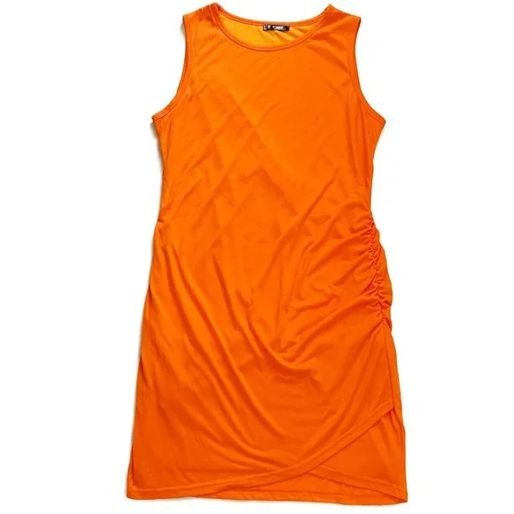 BTFBM Dress Orange NEW Size XL - Picture 5 of 15